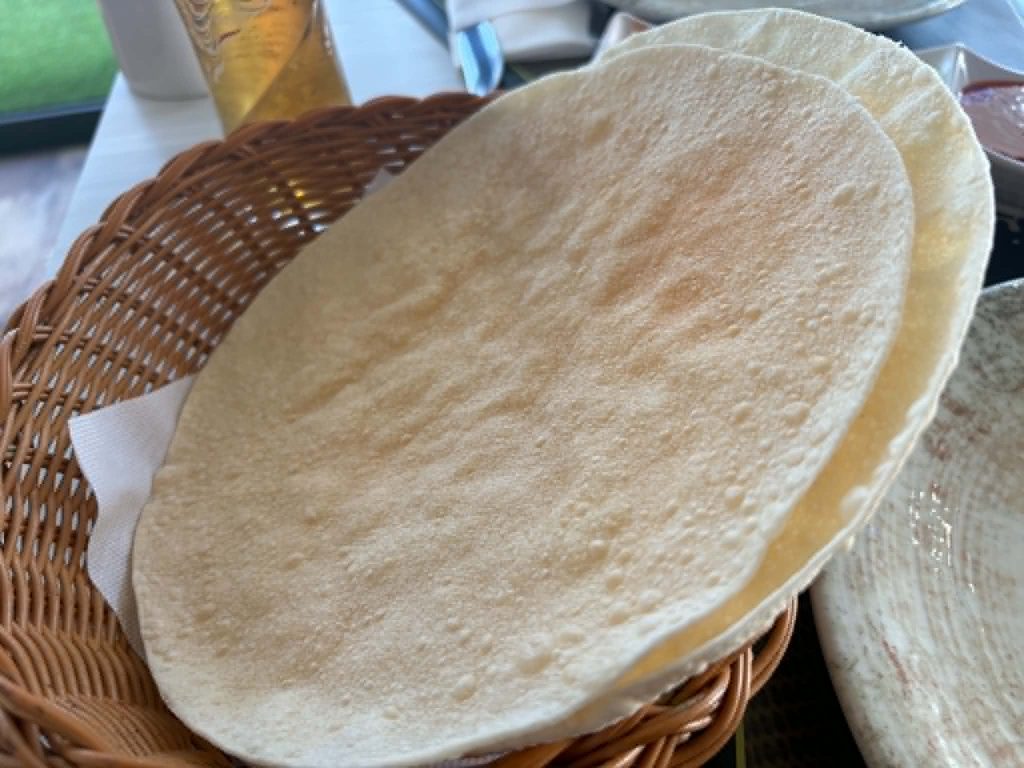 Blissful Bites Benijófar - WOW! 3 poppadoms