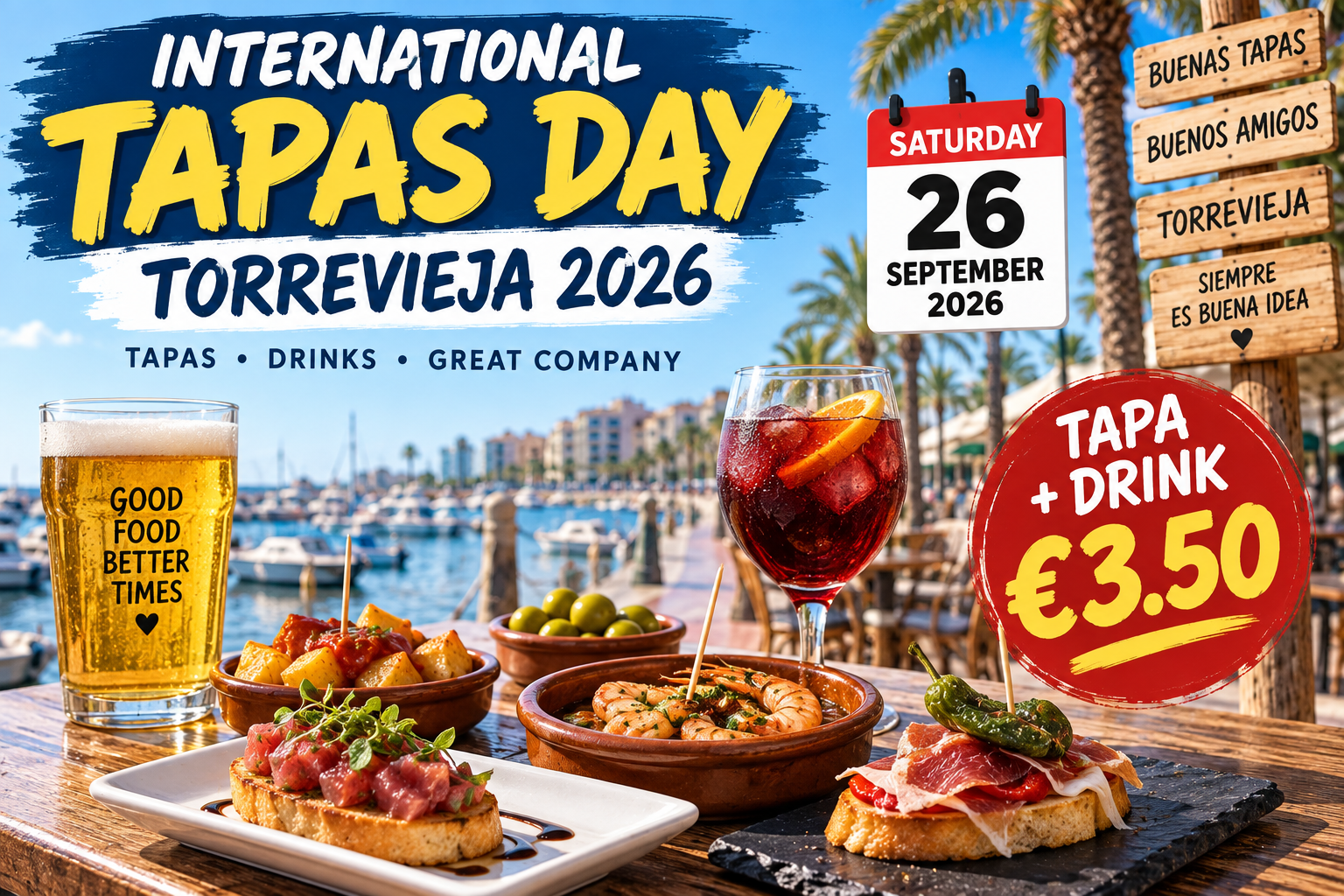 International Tapas Day Torrevieja 2026 Dave In Spain